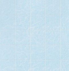 Панель для ванны на стену с рисунком Кафель голубой 20*20 см фото