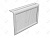 Решетка или экран радиаторный Навесной экран Эфес белый 620х900х180 мм фото