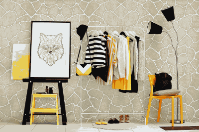Декоративные панели для стен "Камень Капри" фото и дизайн