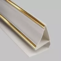 Плинтус  Софитто золото ПВХ 3,0 м