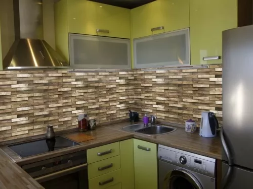 Декоративная панель под дерево "Орех" фото и цены