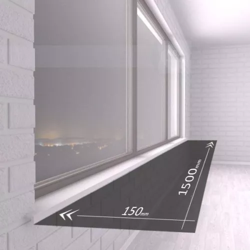 Подоконник ПВХ 150 мм 1500 мм фото и цена