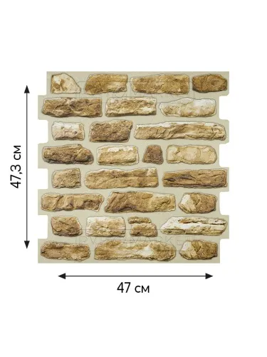 Наклейка 3д панелей на стену 