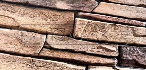 Фото. 3D панель ПВХ "Сланец натуральный" 982х498 мм. Интернет-магазин ПВХ Маркет