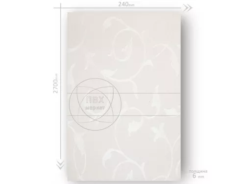 Панель стеновая МДФ фото в интерьере Мармарис жемчужный