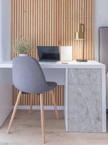 Пленка рисунок Мрамор серый. Фото. Интернет-магазин ПВХ Маркет