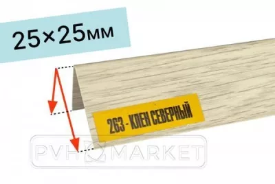 Клен северный текстурный Идеал™ 25x25