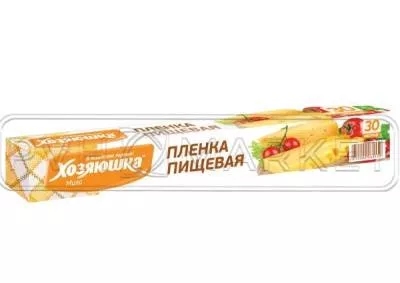 Пленка пищевая "ХОЗЯЮШКА Мила" в коробке, 30 метров