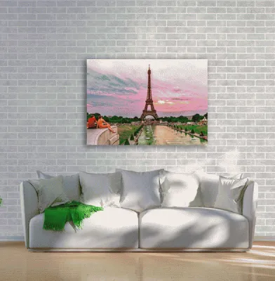 Панель стеновая МДФ фото в интерьере Кирпич белый