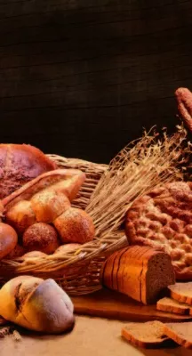 Экран для кухни из пластика Выпечка 600 мм (длина 2 м)