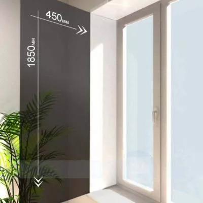 Откос ПВХ 450*1850*10