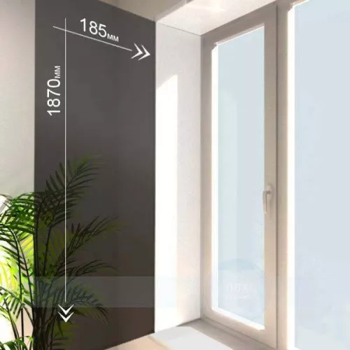 Панели ПВХ с утеплителем  9-10 мм 185х1870 мм мм цена и фото