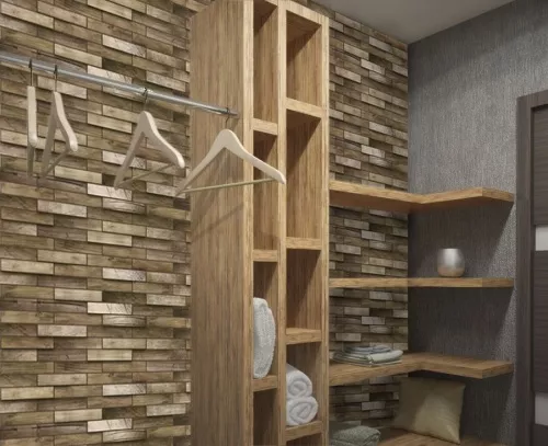 Декоративная панель под дерево "Орех" фото и цены