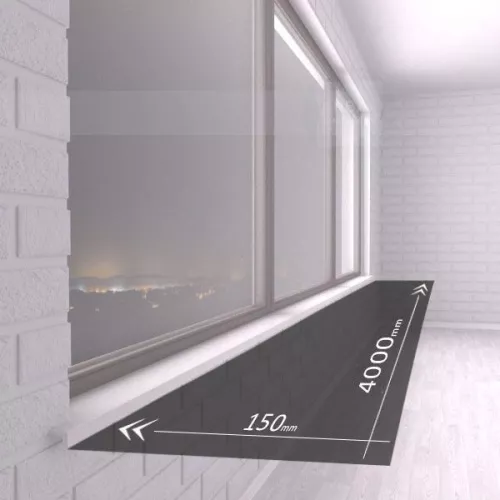 Подоконник ПВХ 150 мм 4000 мм фото и цена