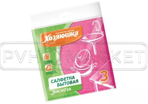 Фото. Салфетка "ХОЗЯЮШКА Мила". Интернет-магазин ПВХ Маркет