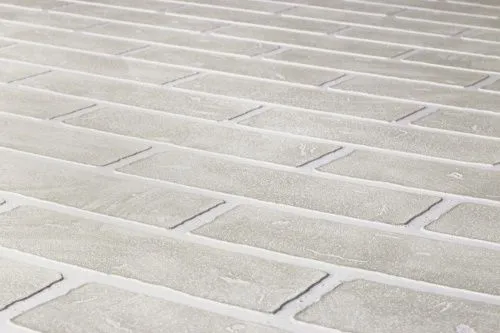 Панель стеновая МДФ фото в интерьере Кирпич белый