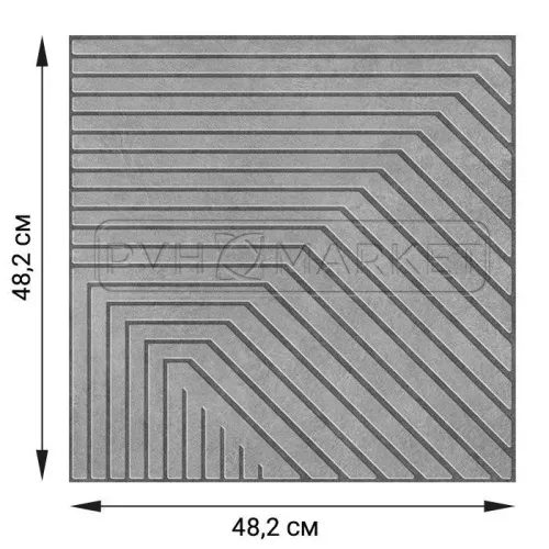 Панель 3D в ванную "Белфаст" цена фото