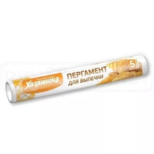 Фото. Пергамент "ХОЗЯЮШКА Мила" пищевой 5 метров. Интернет-магазин ПВХ Маркет