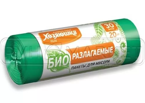 Фото. Пакеты для мусора "ХОЗЯЮШКА Мила". Интернет-магазин ПВХ Маркет