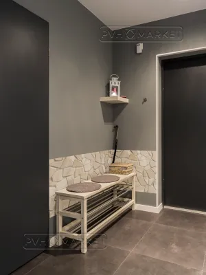 Экран для кухни из пластика Сорренто 0,6 м (длина 3 м)
