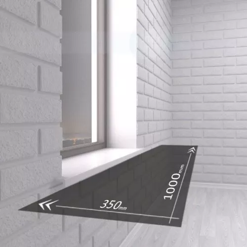 Подоконник ПВХ 350 мм 1000 мм фото и цена