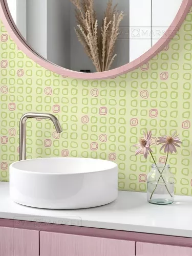 ПВХ панели "Арт оливковый 262/4" распродажа фото цена
