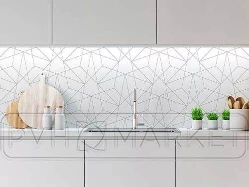 Экран для кухни из пластика Теларана 0,6 м (длина 4 м)