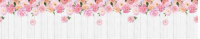 Фартуки АБС Розовый сад ЛАК 600 мм длина 3 м каталог товаров 
