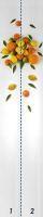 Панели ПВХ под лаком "Сочный цитрус" на фоне "Белый ясень 27/1" от Центурион™ фото и цены