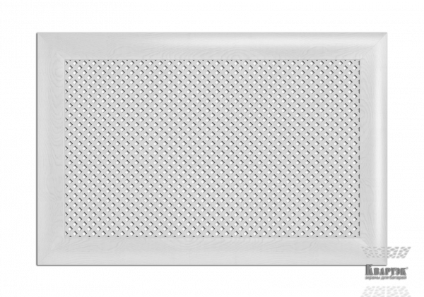 Защитный экран для радиатора отопления Глория Белый 1310х470 мм фото
