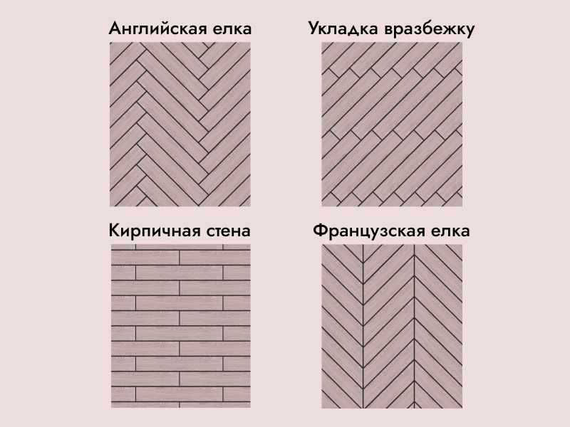 палитра самоклеющегося ламината