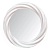 Настенное зеркало Борт Белая эмаль. ПВХ Маркет