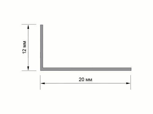 Уголок гибкий арочный Светло-серый 20х12х2700 каталог