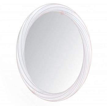 Настенное зеркало Ральф Белый глянец. ПВХ Маркет