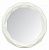 Настенное зеркало Талисман Белый глянец. ПВХ Маркет
