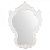 Настенное зеркало Беатрис Белая эмаль. ПВХ Маркет