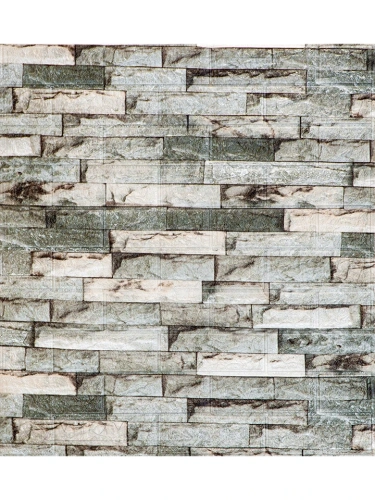 Наклейка 3д панелей на стену 