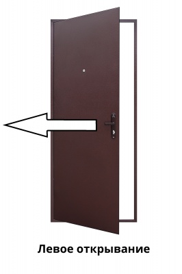 Дверь входная Доминанта Рустикальный дуб 60 мм 860x2050 мм каталог фото и цены