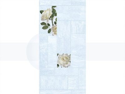 ПВХ-панели Центурион™ Делла Роза голубая 296 цена фото