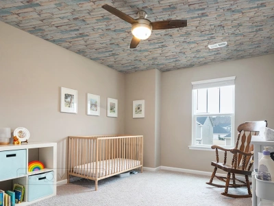 Наклейка 3д панелей на стену 