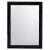 Зеркало для стен Фил мини Черный глянец. Интернет-магазин ПВХ Маркет