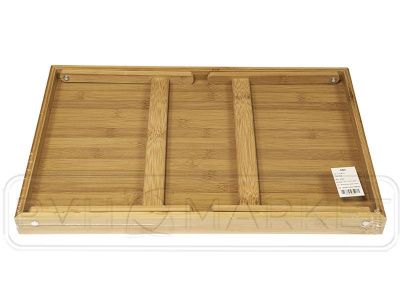 Фото. Столик для завтрака из бамбука 500х300х40 мм. Интернет-магазин ПВХ Маркет