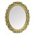 Настенное зеркало Полин Античная бронза. ПВХ Маркет