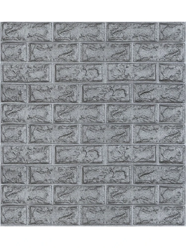 Наклейка 3д панелей на стену 