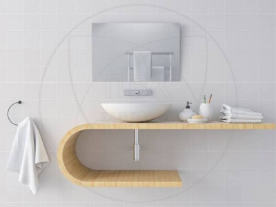Панель для ванны на стену с рисунком Белоснежный кафель плитка 10*10 см фото