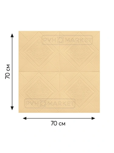 Наклейка 3д панелей на стену 