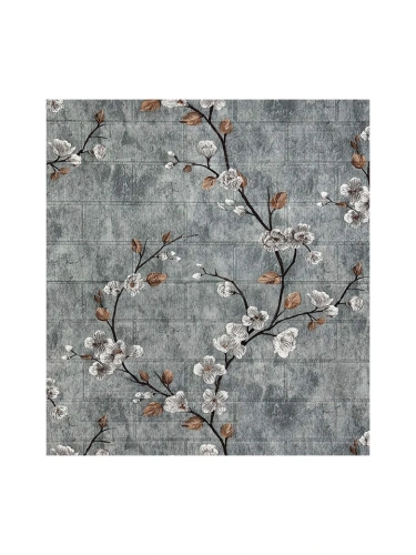 Наклейка 3д панелей на стену 