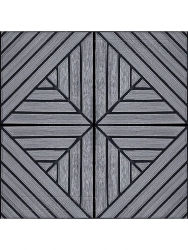 Наклейка 3д панелей на стену 