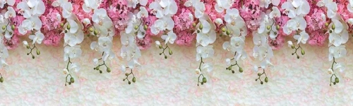 Экран для кухни из пластика Нежность  (длина 3 м)