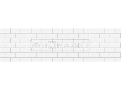 Экран для кухни из пластика Бельканто 600 мм (длина 3 м)